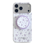 Lavender Floral MagSafe Phone Case