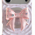 3D Ripple & Ribbon Balletcore MagSafe Phone Case