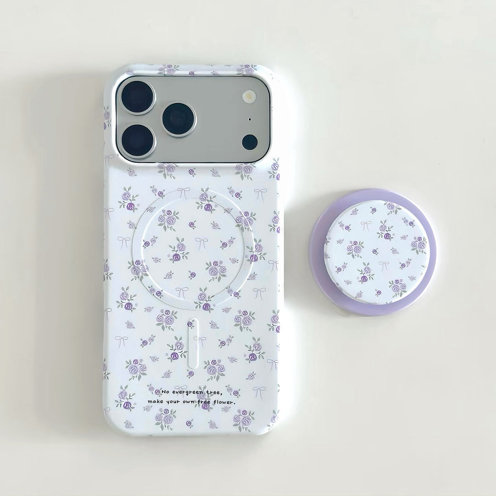 Lavender Floral MagSafe Phone Case