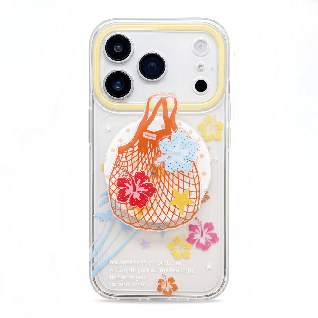 Aesthetic Beach Vacation MagSafe Phone Case