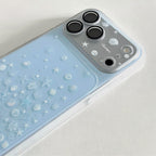 Glittery Sea Shell & Pearl Phone Case