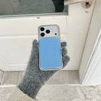 Y2K Blue Gingham Check Phone Case