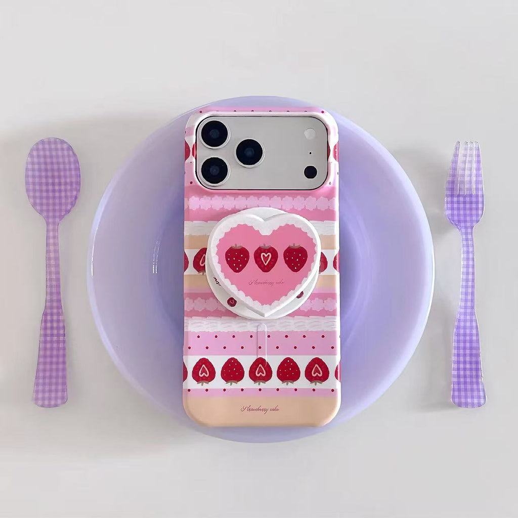 Strawberry Cake MagSafe Phone Case