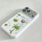 Tropical Island Coconut Tree Phone Case