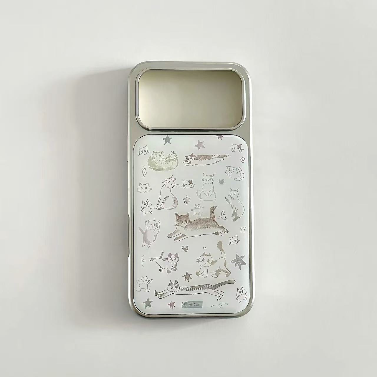 Vintage Sketch Kitten Phone Case