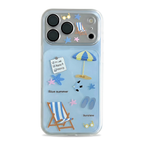 Ocean Blue Beach Escape Phone Case