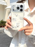 Cute Korean Puppy Phone Case