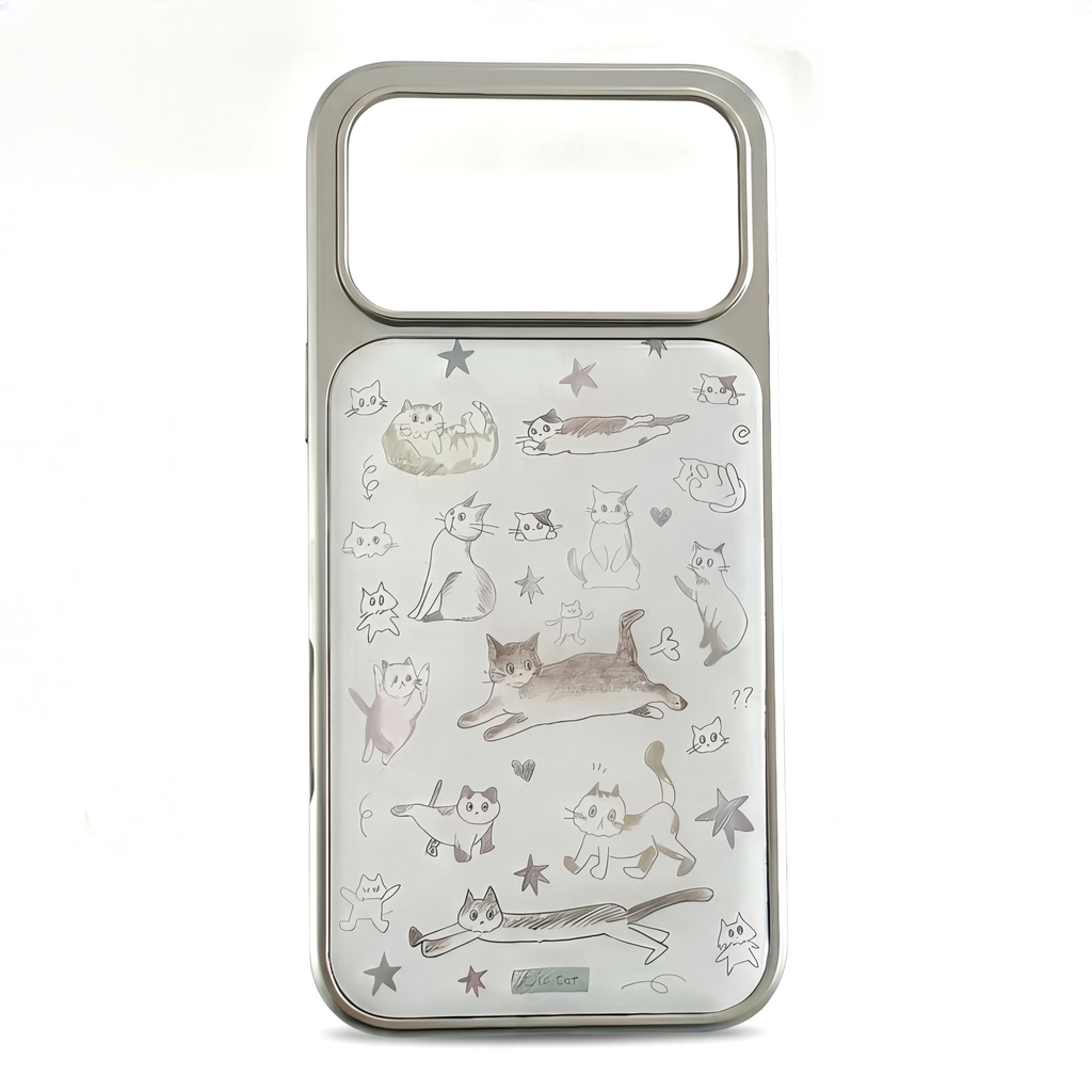 Vintage Sketch Kitten Phone Case