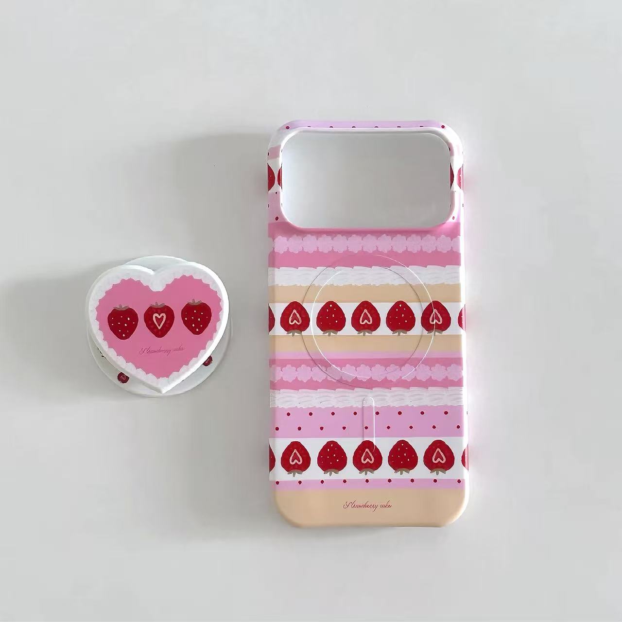 Strawberry Cake MagSafe Phone Case