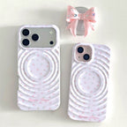 3D Ripple & Ribbon Balletcore MagSafe Phone Case