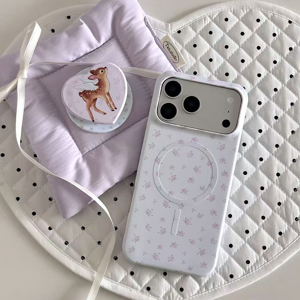Floral & Deer MagSafe Phone Case