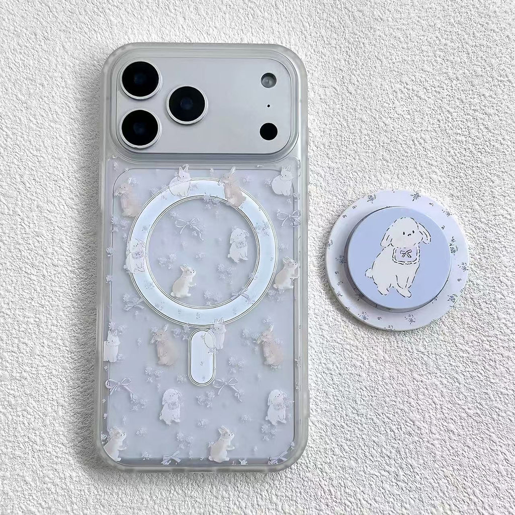 Whimsical Bunny MagSafe Phone Case