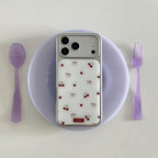 Cherry & Bow Aesthetic Phone Case