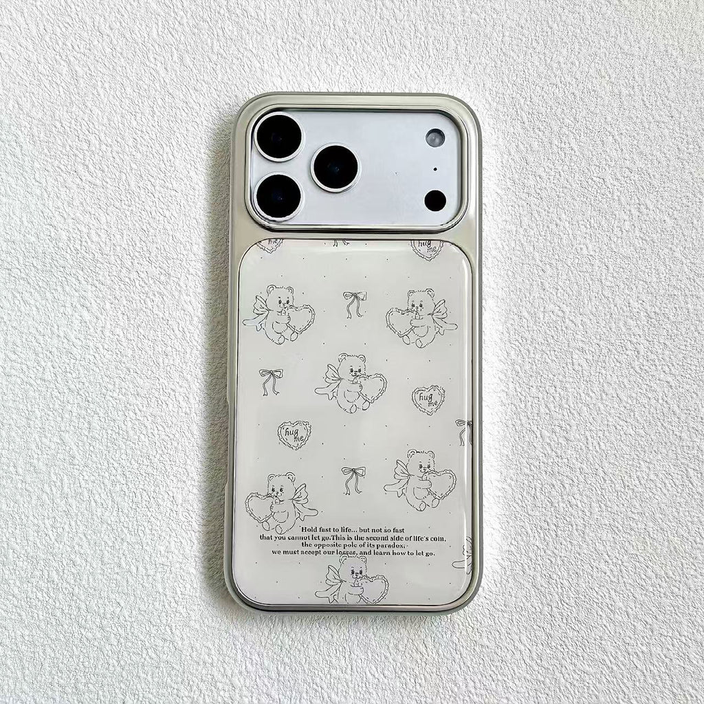 Angelic Sketch Bear Phone Case