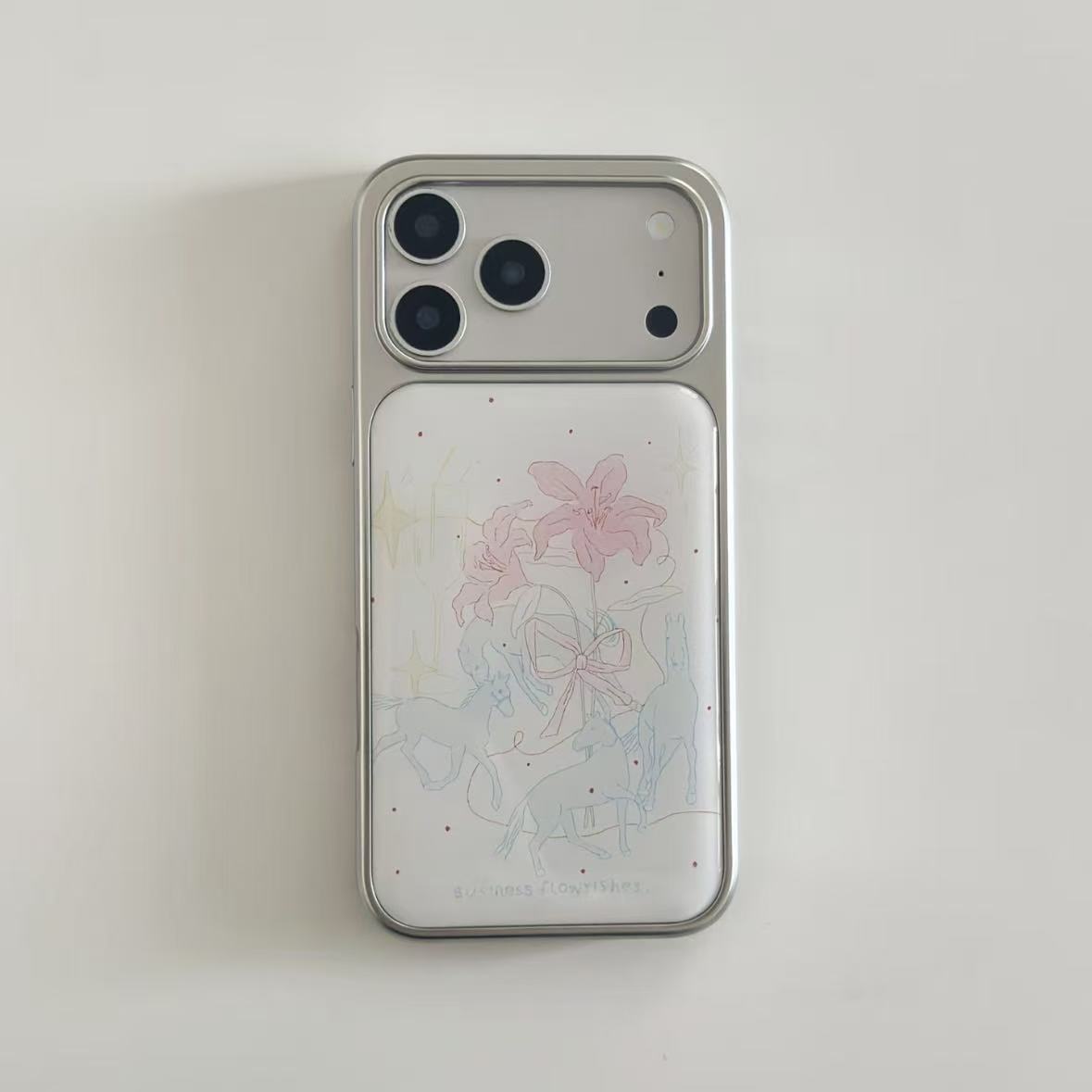 Dreamscape Floral & Deer Phone Case