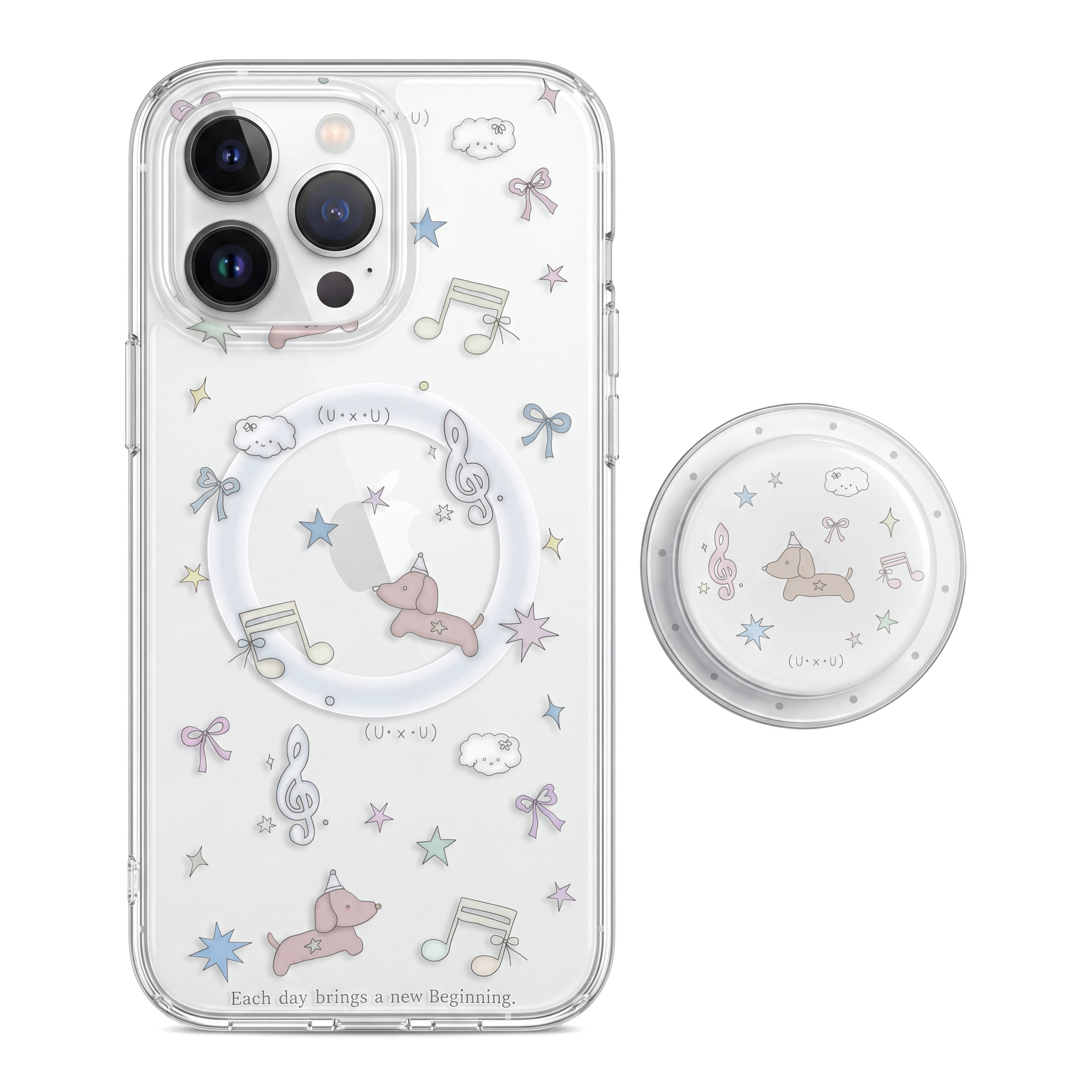 Starlight & Puppy MagSafe Phone Case