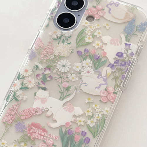 Cat's Secret Garden Phone Case
