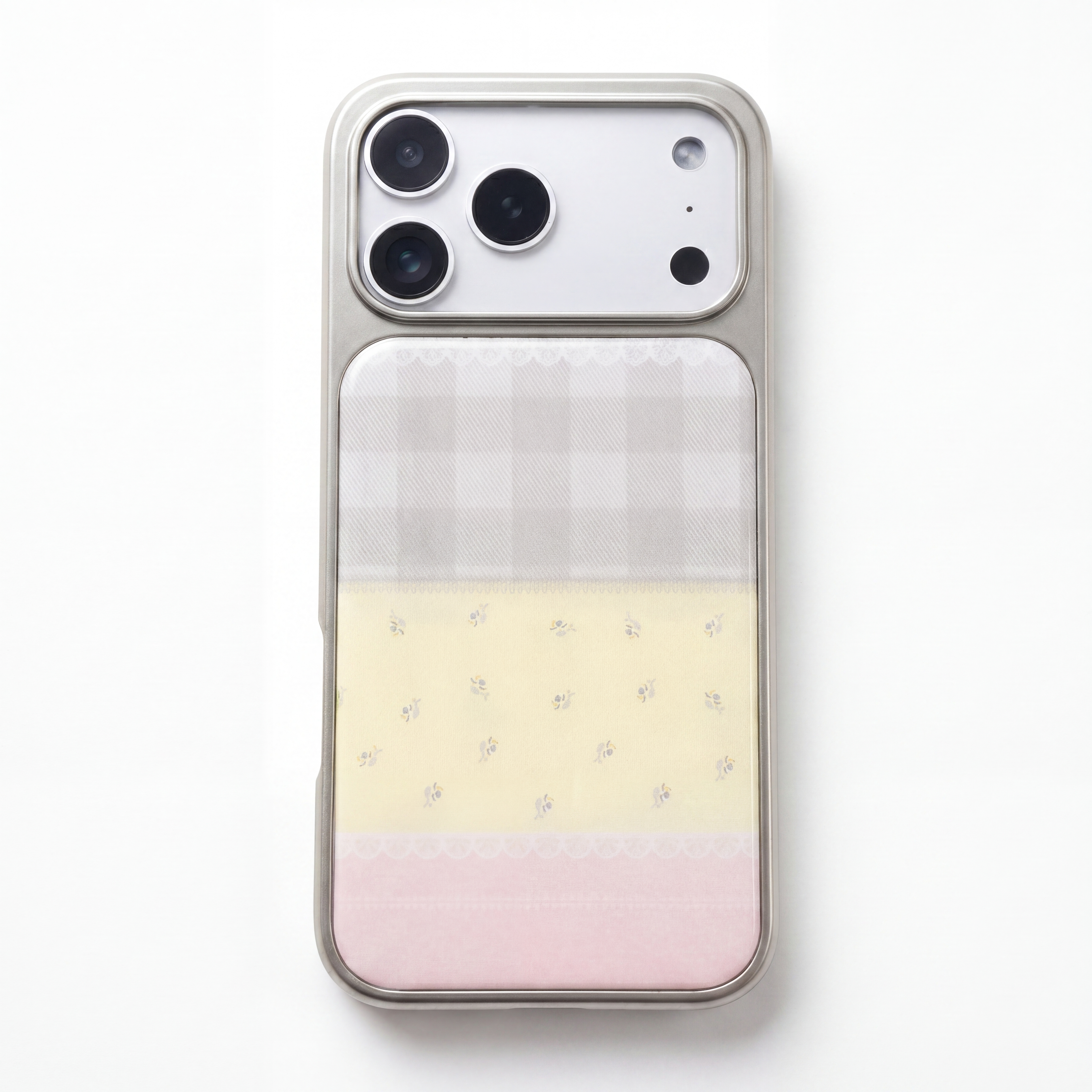 Pastel Patchwork & Floral Phone Case