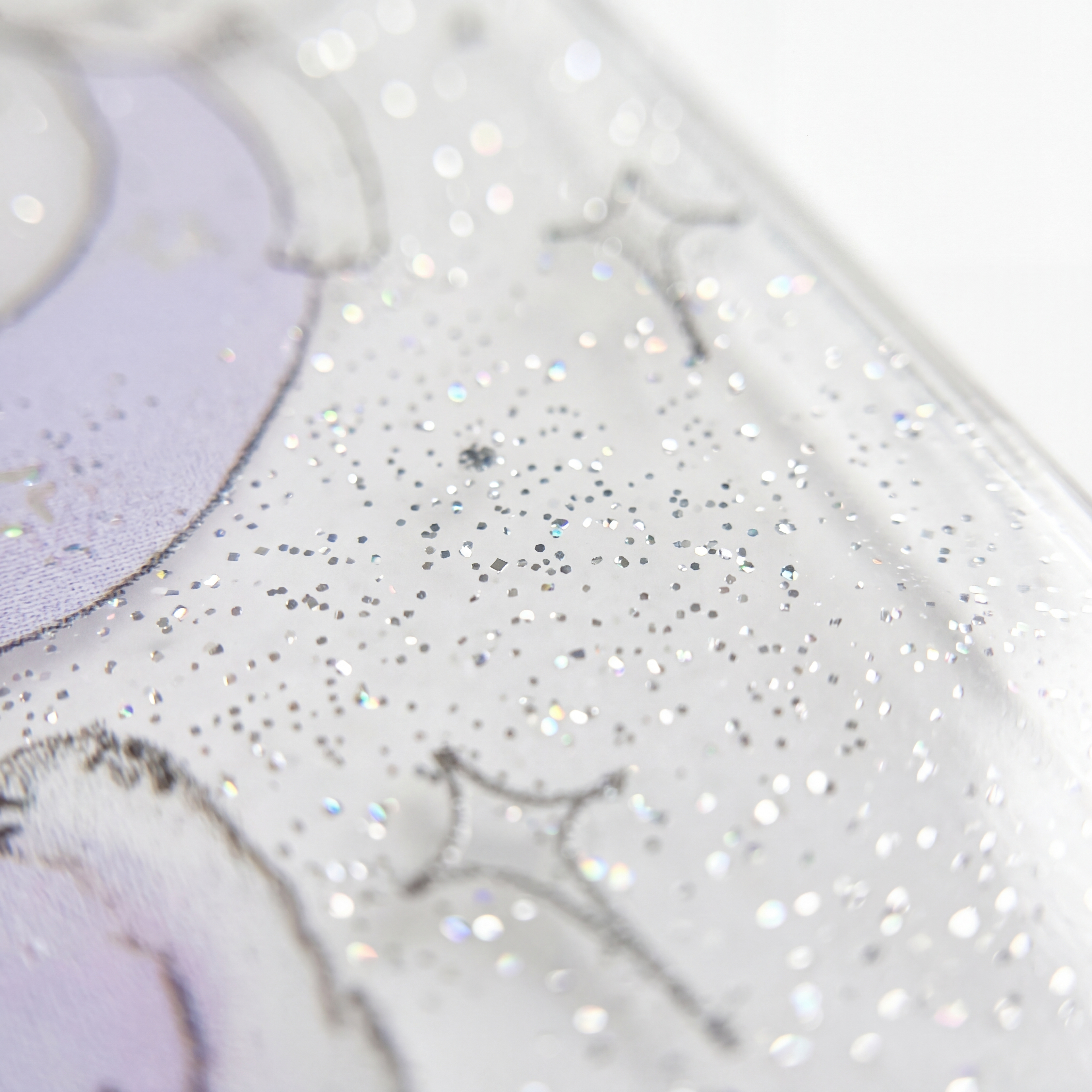 Dreamy Cat Glitter Phone Case