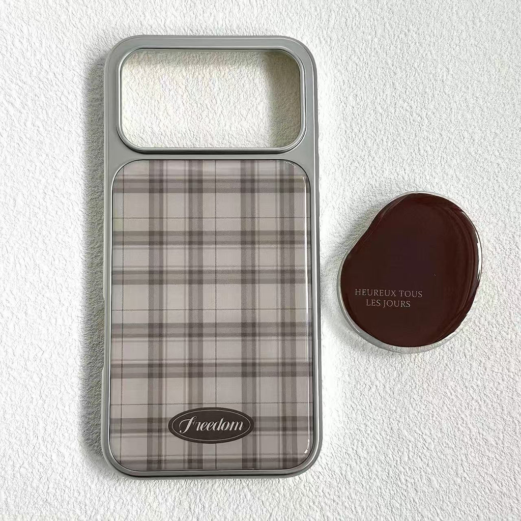 Coffee Checkered  Phone Case