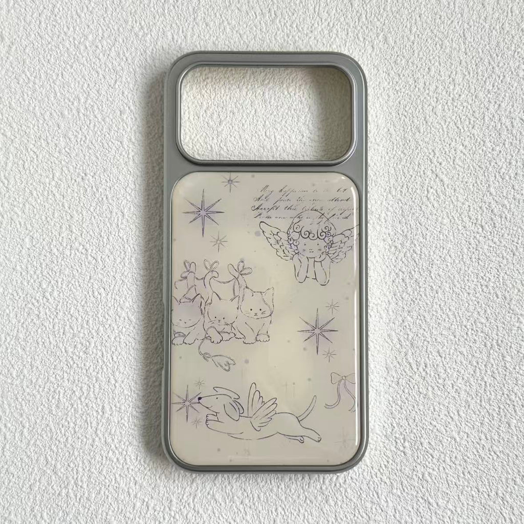 Vintage Sketch Angel Phone Case