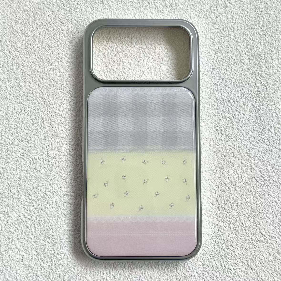 Pastel Patchwork & Floral Phone Case