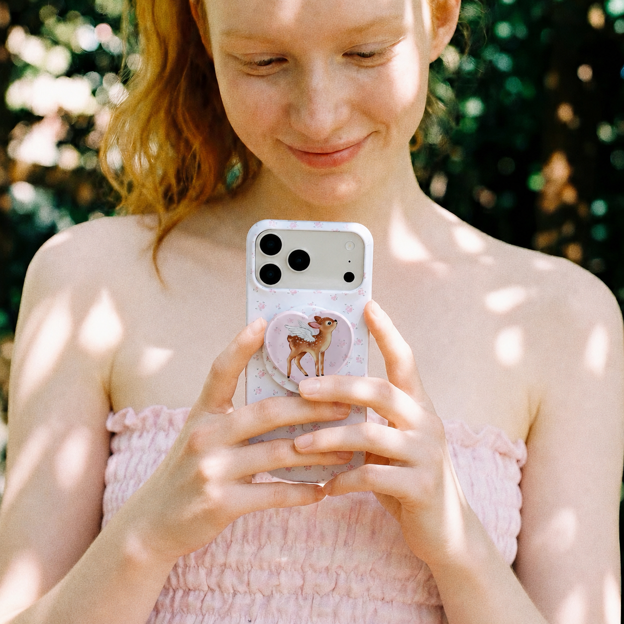 Floral & Deer MagSafe Phone Case