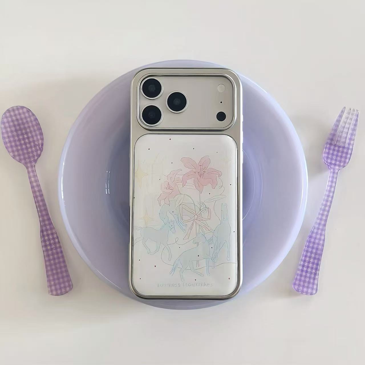 Dreamscape Floral & Deer Phone Case