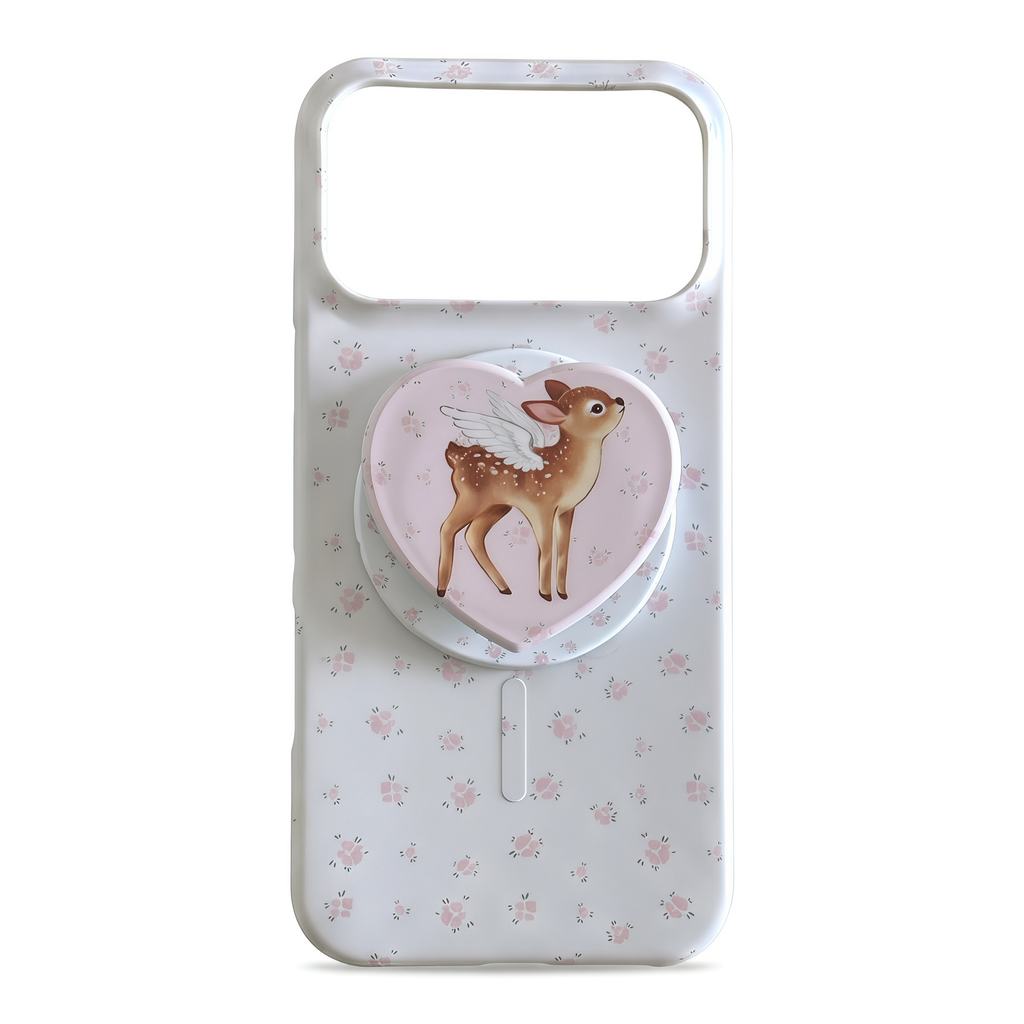 Floral & Deer MagSafe Phone Case