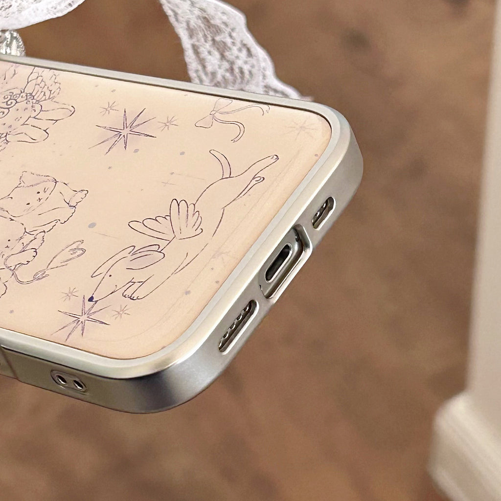 Vintage Angel Sketch Phone Case