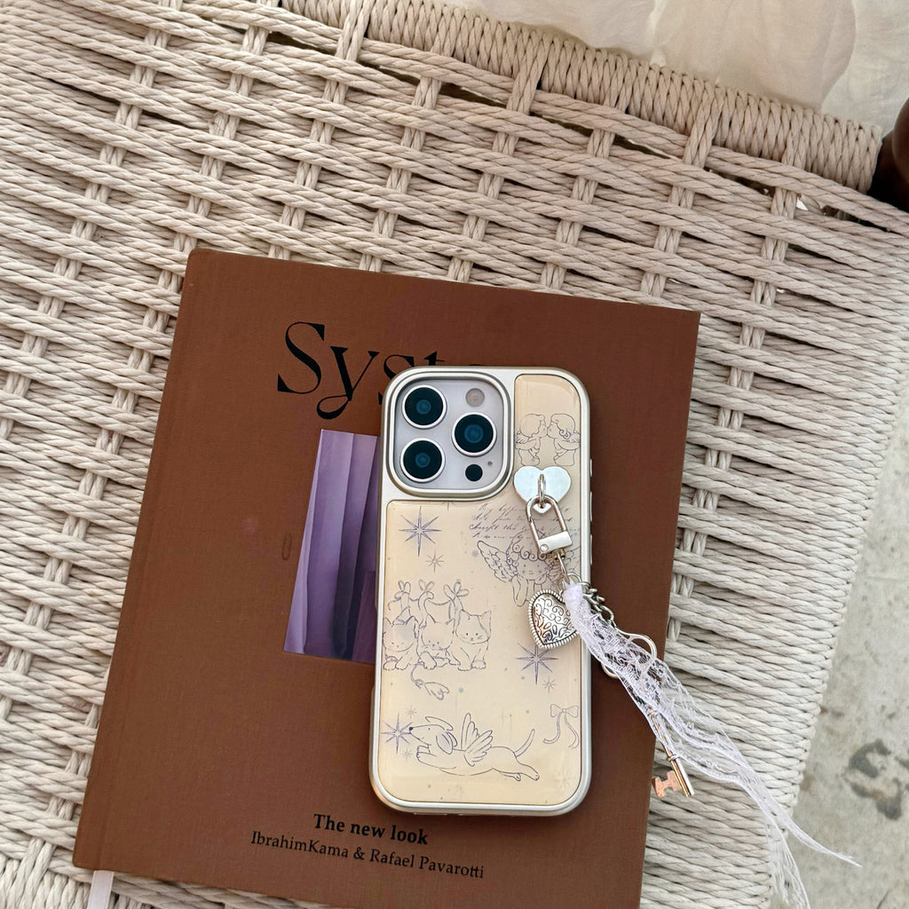 Vintage Angel Sketch Phone Case