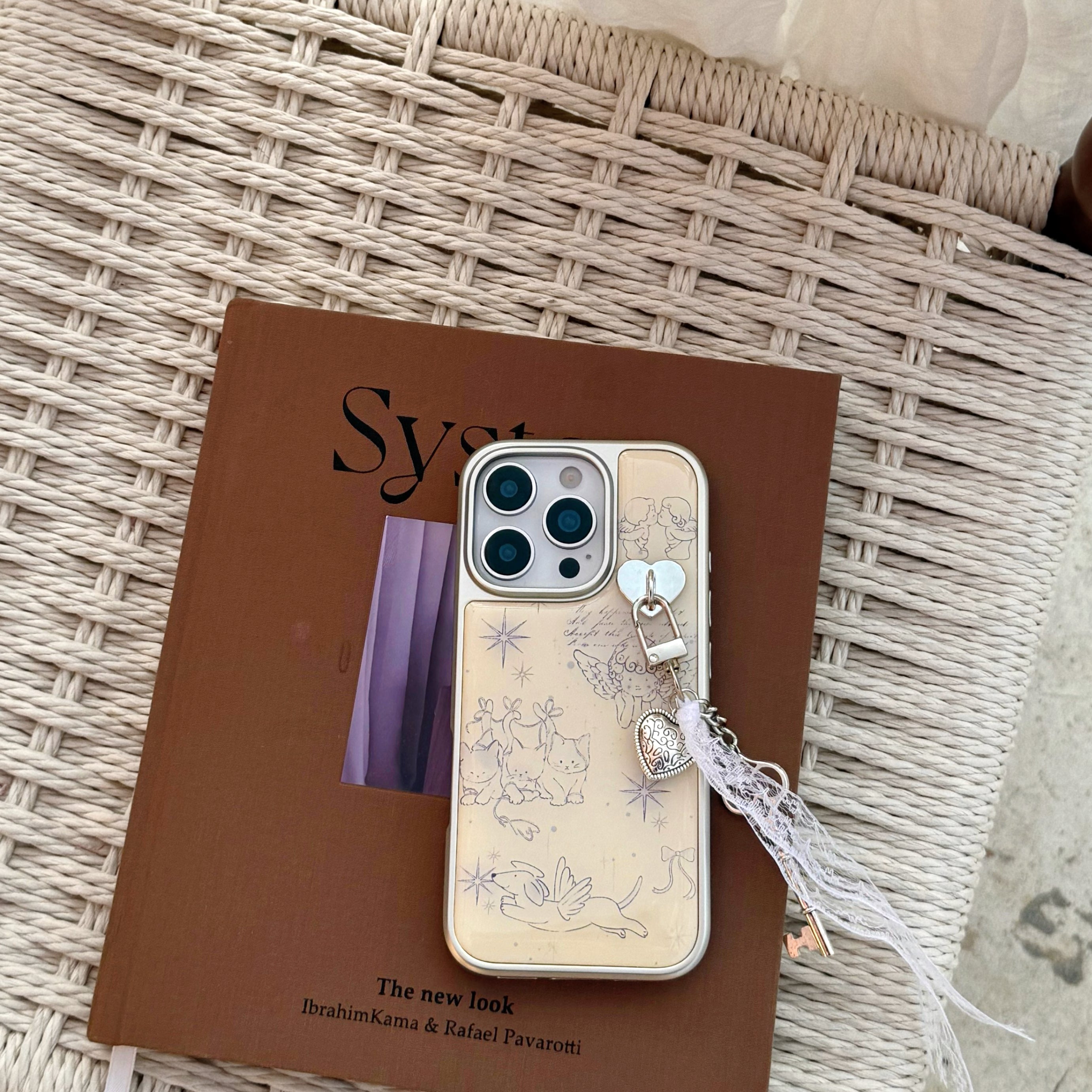 Vintage Angel Sketch Phone Case