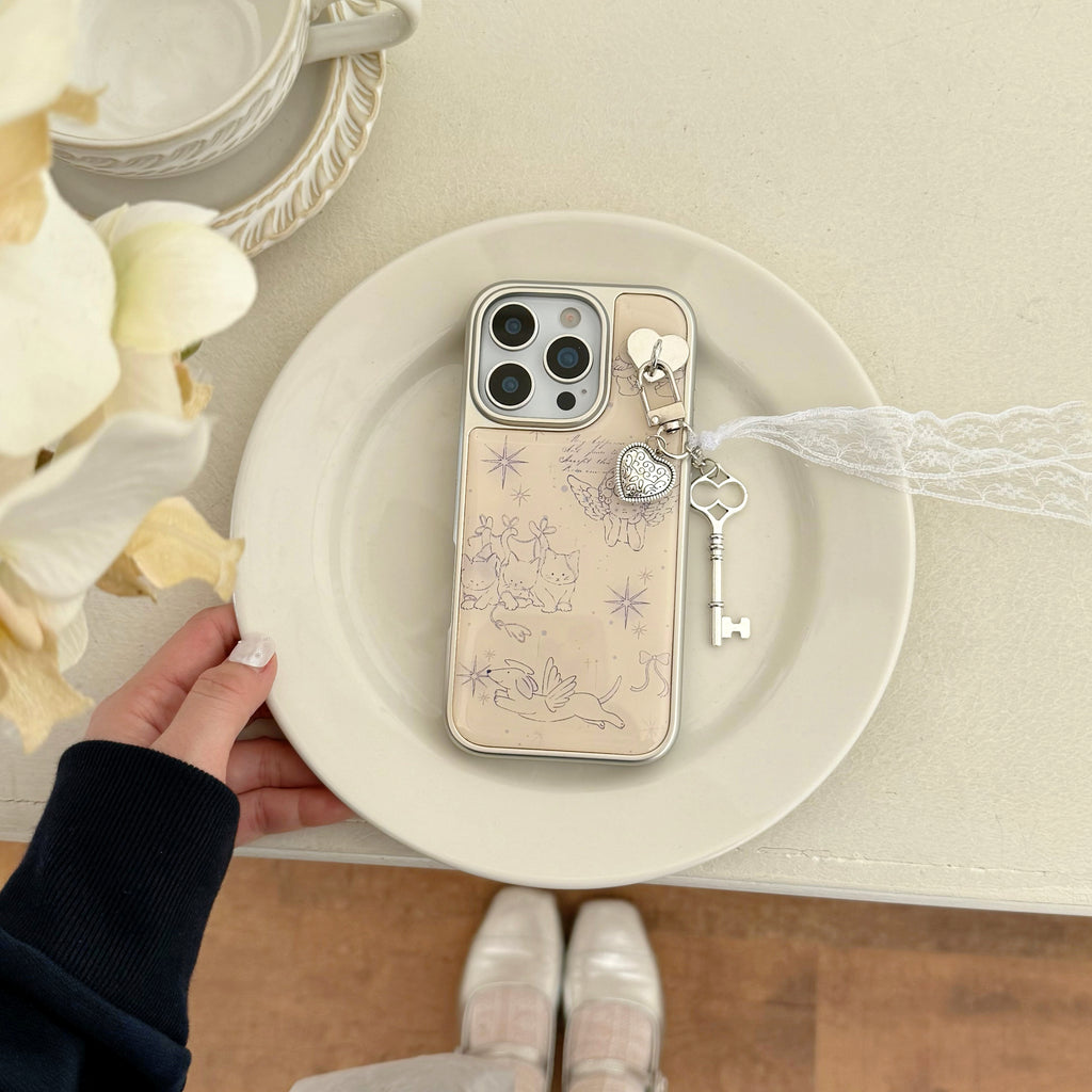 Vintage Angel Sketch Phone Case
