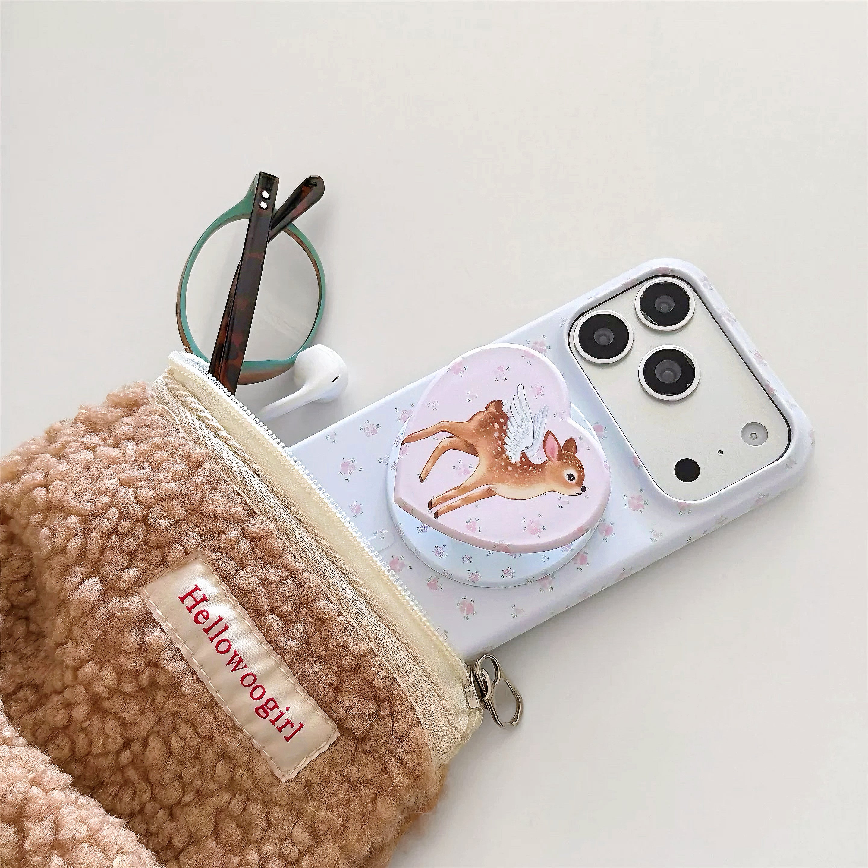 Floral & Deer MagSafe Phone Case