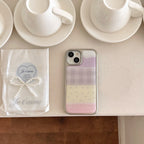 Pastel Patchwork & Floral Phone Case