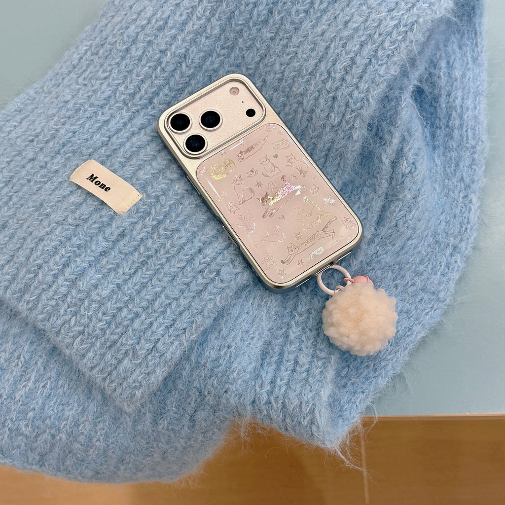Vintage Sketch Kitten Phone Case