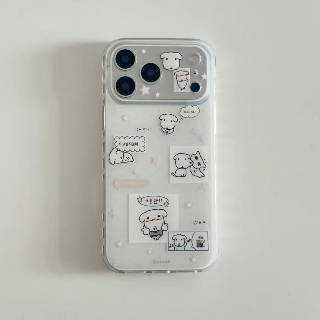 Cute Korean Puppy Phone Case
