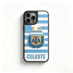 3D Textured World Cup National Team Phone Case – High-Impact Soccer Fan Edition