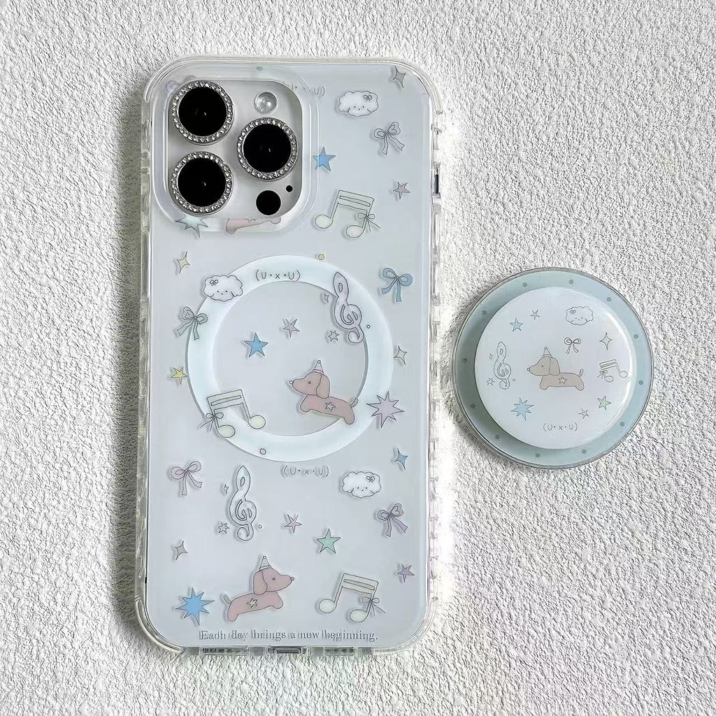 Starlight & Puppy MagSafe Phone Case