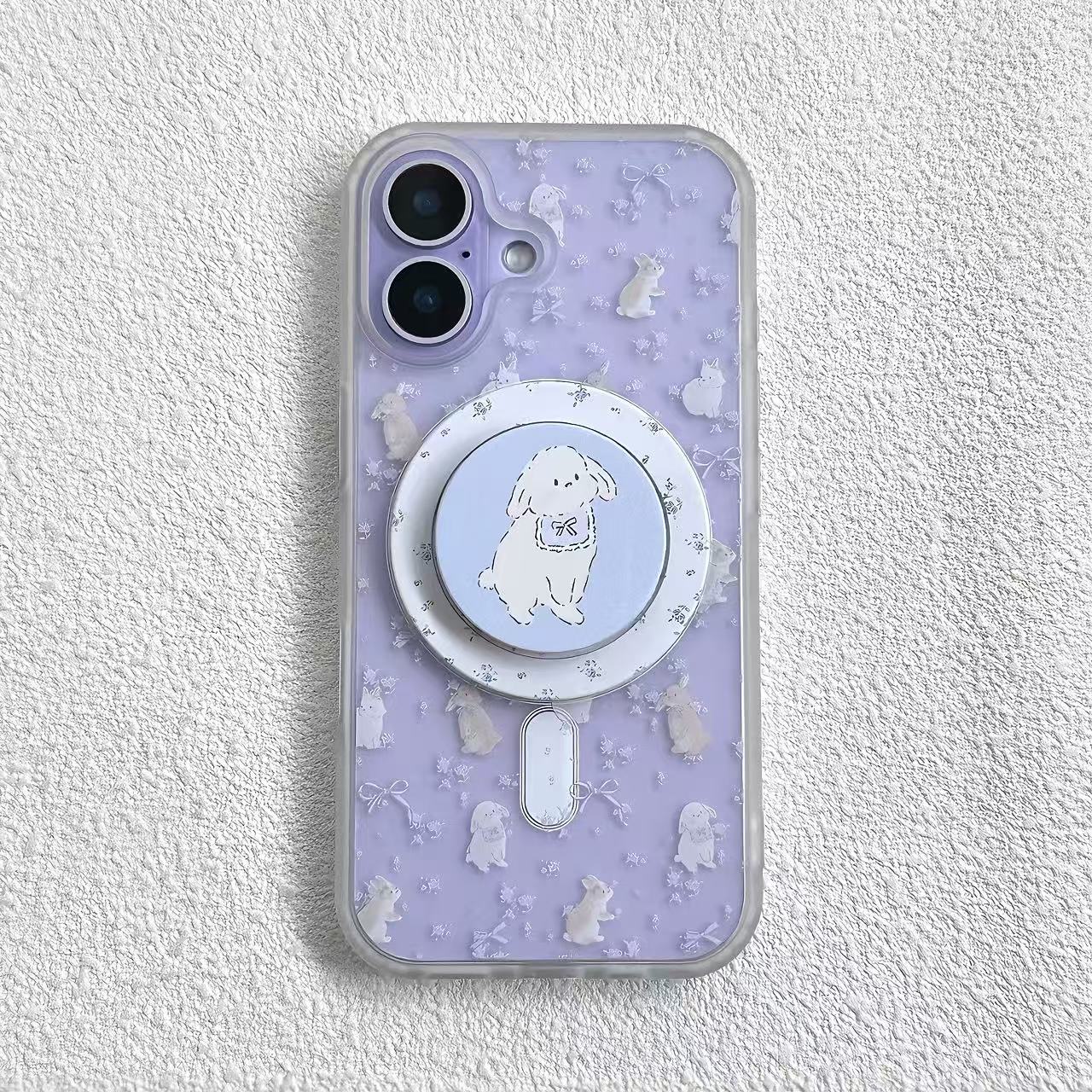 Whimsical Bunny MagSafe Phone Case