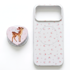 Floral & Deer MagSafe Phone Case