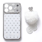 Blue Silver Star Glitter Phone Case
