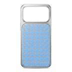Y2K Blue Gingham Check Phone Case