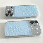 Glittery Sea Shell & Pearl Phone Case