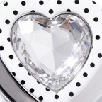 3D Ripple & Sparkling Diamond Heart MagSafe Phone Case