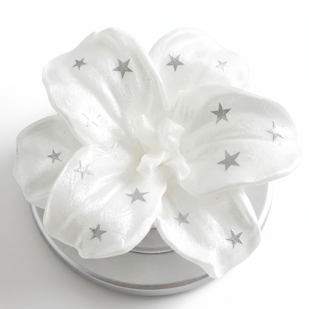 3D Ripple & Lily Flower MagSafe Phone Case