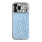 Glittery Sea Shell & Pearl Phone Case