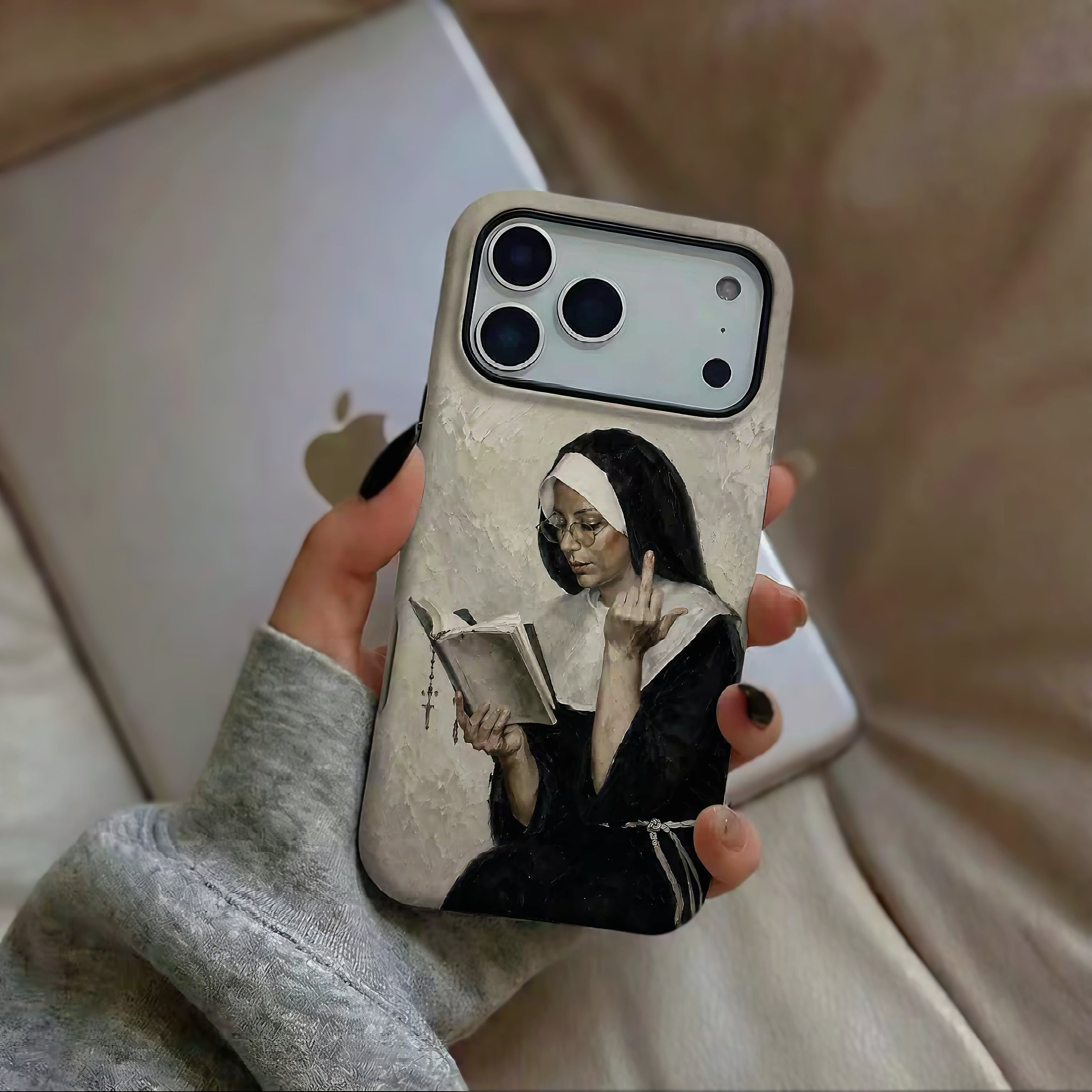 The Bad Nun Holy Sister Phone Case