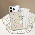 Cute Colorful Floral Clear Phone Case