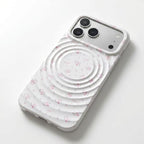 3D Ripple & Pearl Bear MagSafe Phone Case